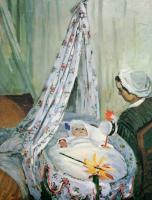 Monet, Claude Oscar - Jean Monet in His Cradle